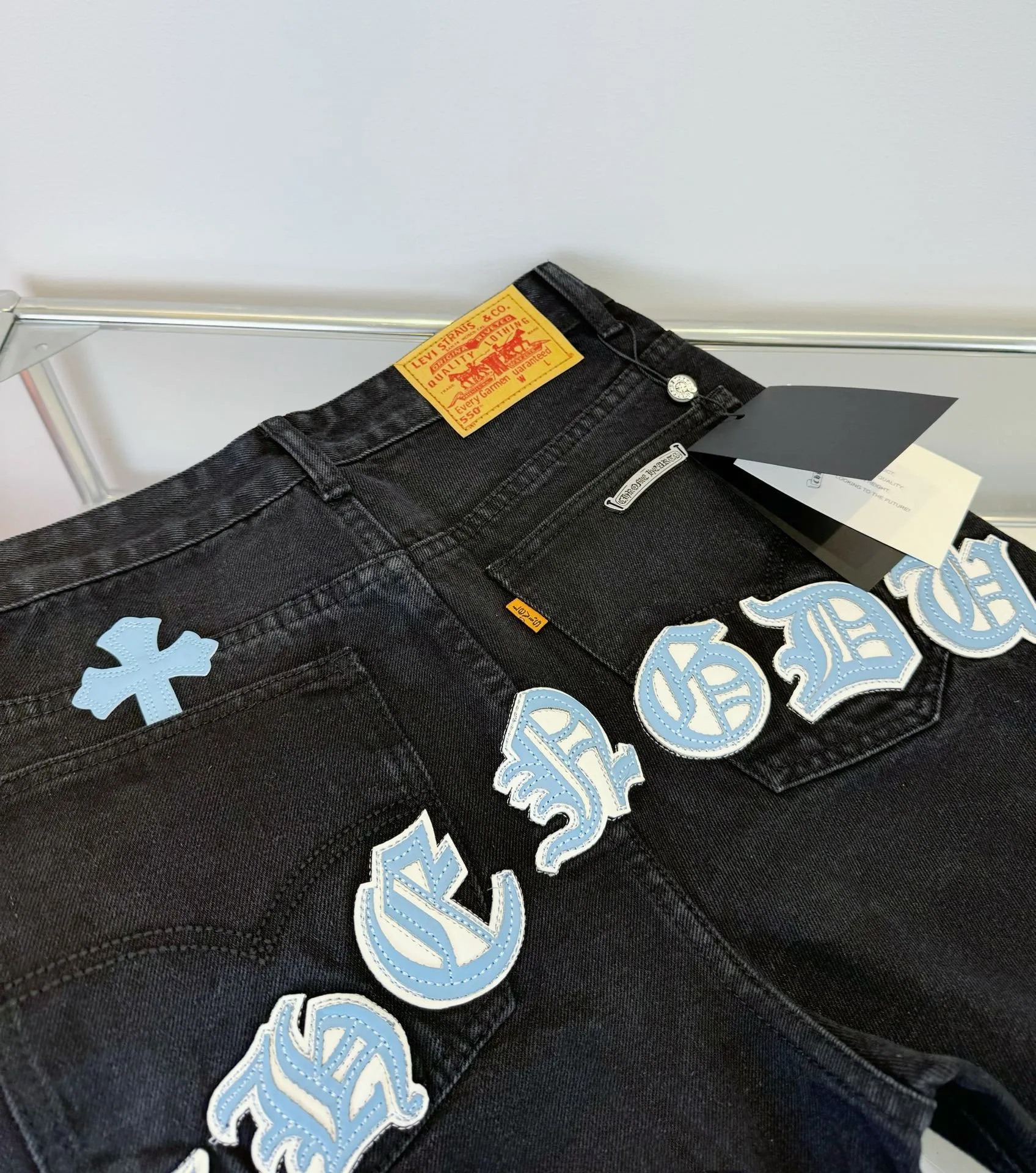 P280 Style Number: D285 Chrome Hearts Chrome Hearts Jeans Size# 28 30 32 34